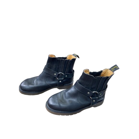 Dr. Martens womans black Leather chelsea ankle boots size 5 SKU 8796 - Picture 3 of 16